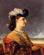 Gustave Courbet, Portrait of Countess Karoly